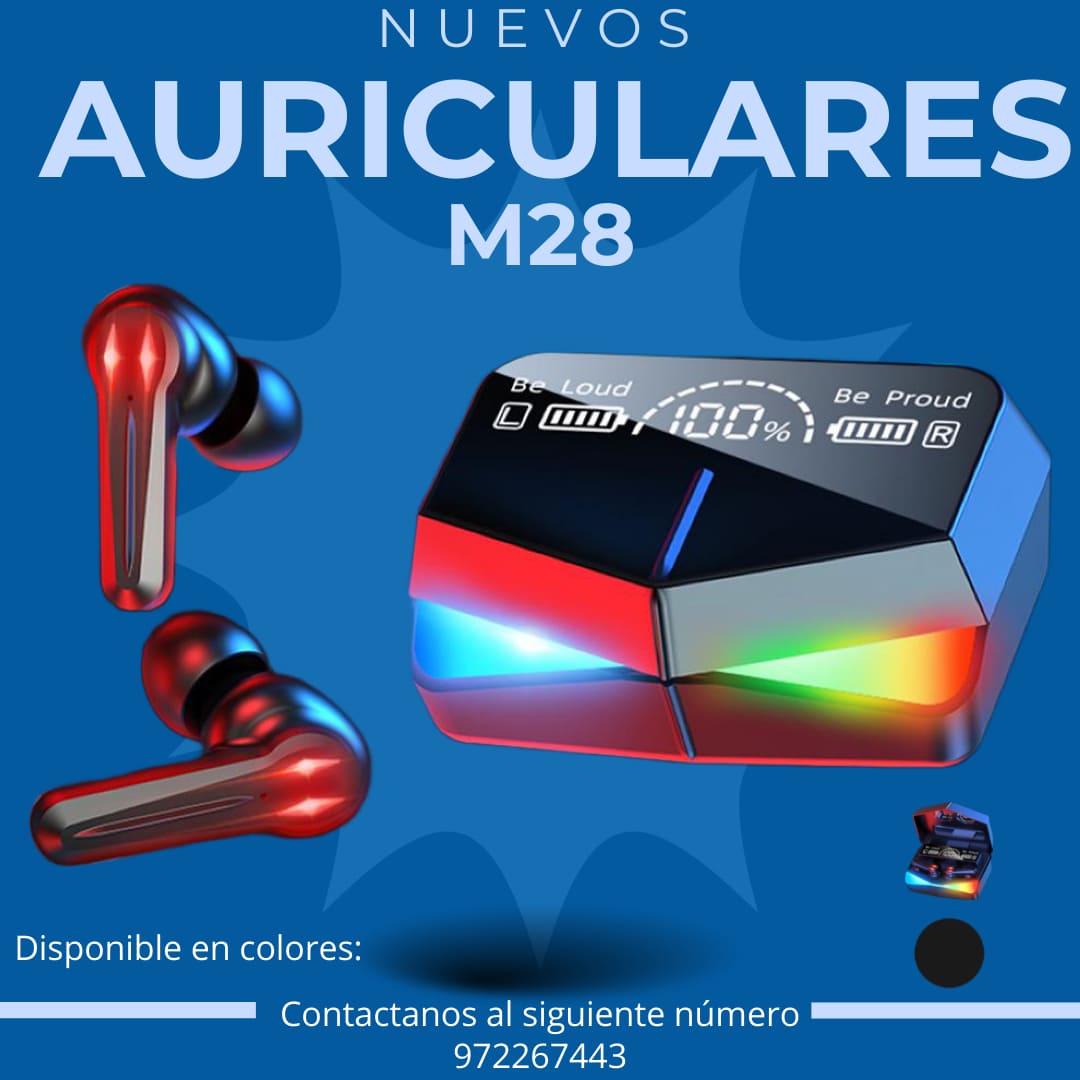 Auriculares Inalámbricos Bluetooth - M28/ENVIO GRATIS